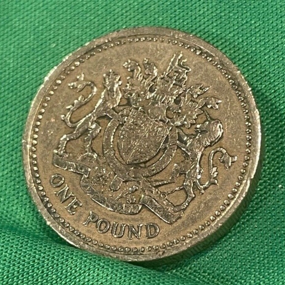 1983 UK One Pound - Kims Sharp British £1 Coin - Elizabeth II - Great Britain - Picture 4 of 6